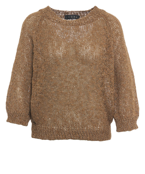 Maglione con dettagli in lurex