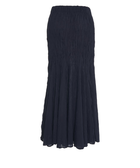 Gonna maxi plissettata