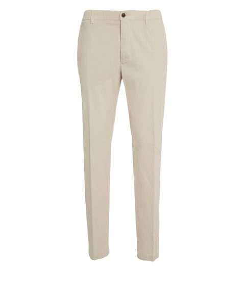 Pantaloni chino in misto cotone