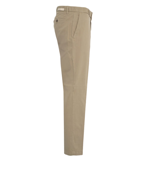 Pantaloni chino in misto cotone