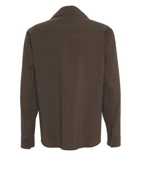 Overshirt in cotone 'John'