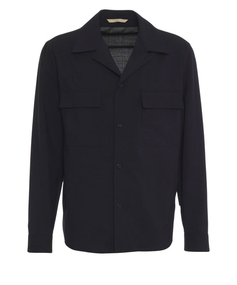 Overshirt in cotone 'John'