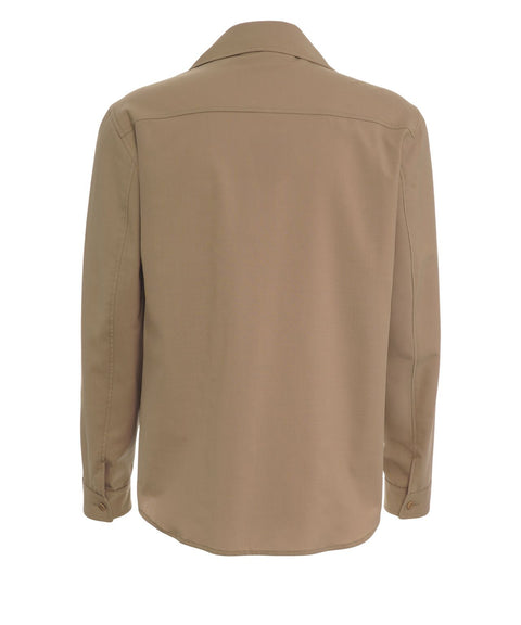 Overshirt in cotone 'John'