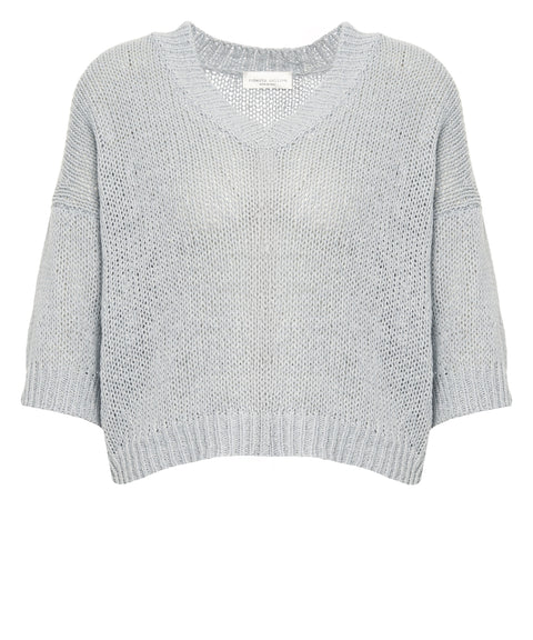 Open-knit sweater