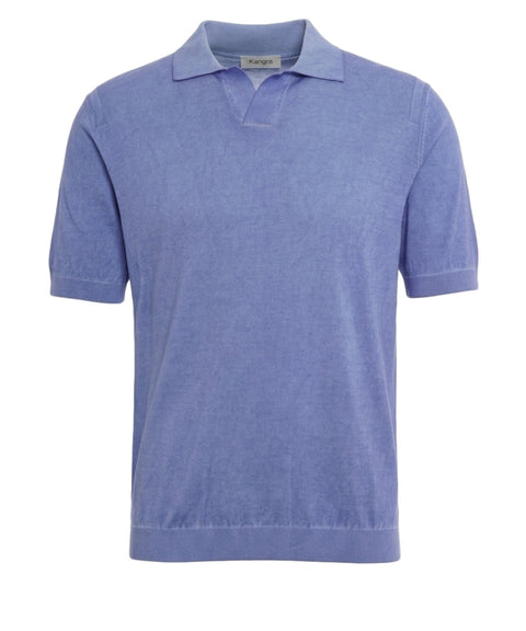 Cotton skipper polo shirt