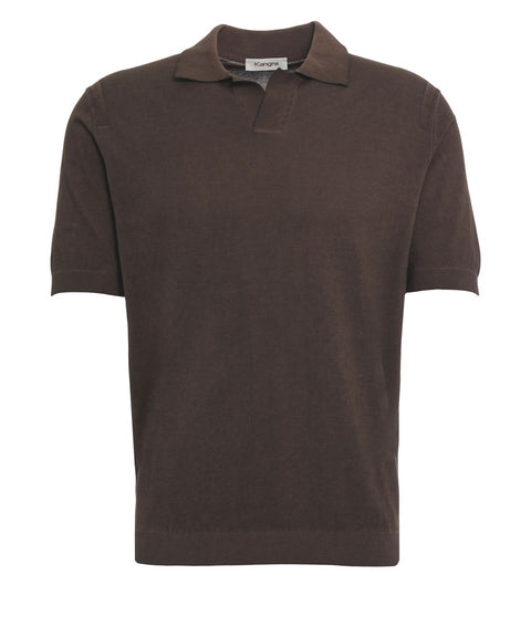 Cotton skipper polo shirt