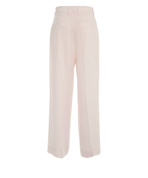 Pantaloni in misto lino