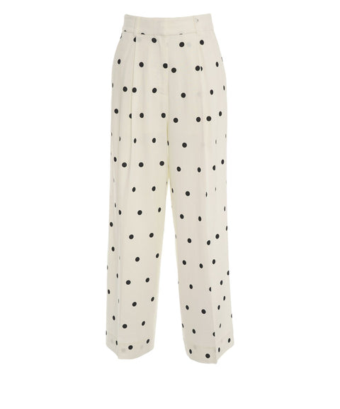Pantaloni in misto lino 'Salliy'