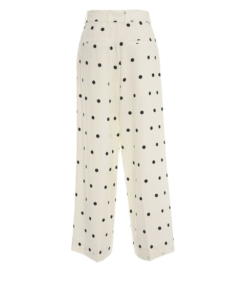 Pantaloni in misto lino 'Salliy'