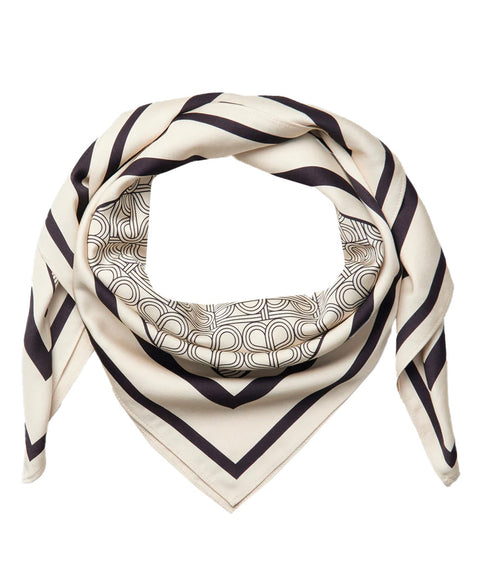 Foulard con stampa