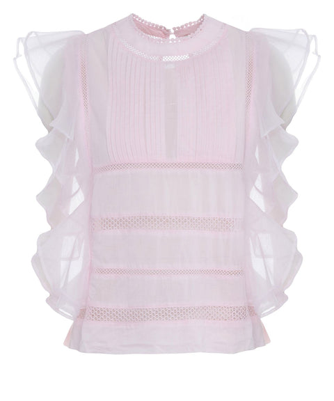 Blusa 'Kristel Frill'