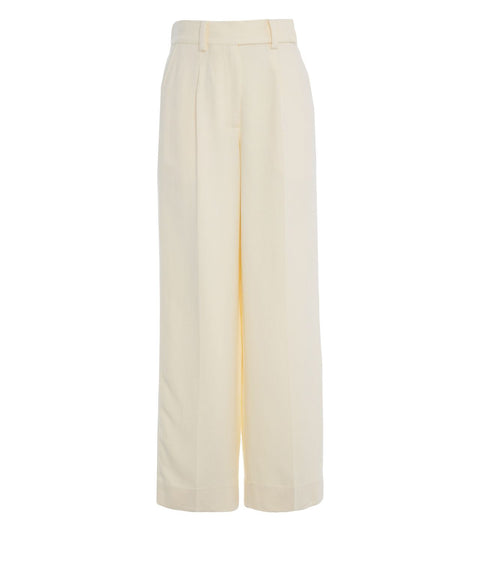 Pantaloni in misto lino