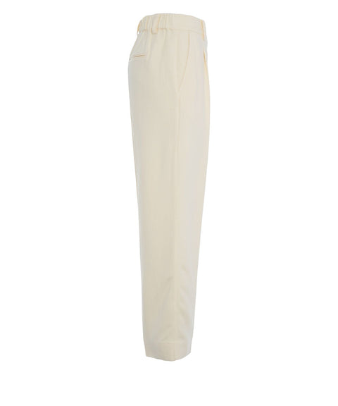 Pantaloni in misto lino