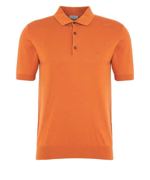Polo shirt with logo embroidery