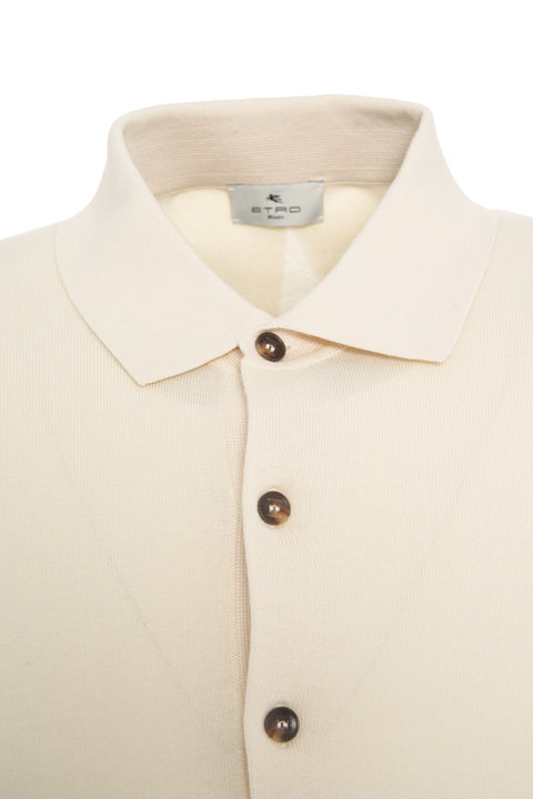 Polo shirt with logo embroidery