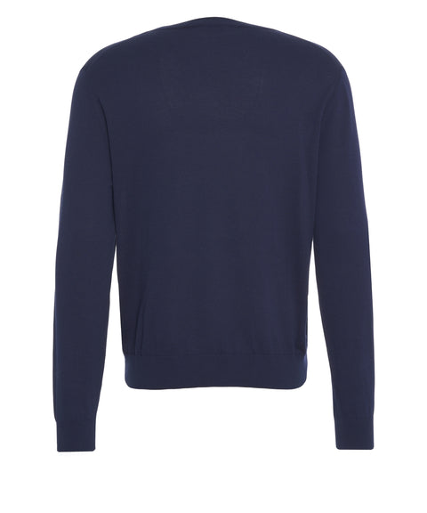 Pullover mit Logostickerei