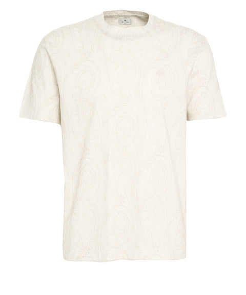 T-Shirt mit Paisley Muster