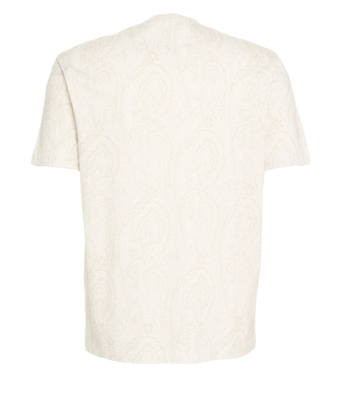 T-Shirt mit Paisley Muster