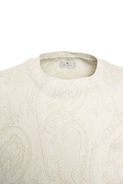T-Shirt mit Paisley Muster