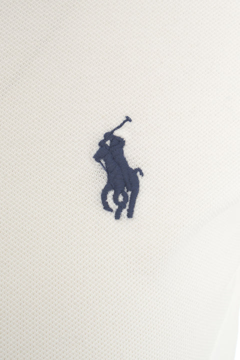 Poloshirt mit Logostickerei