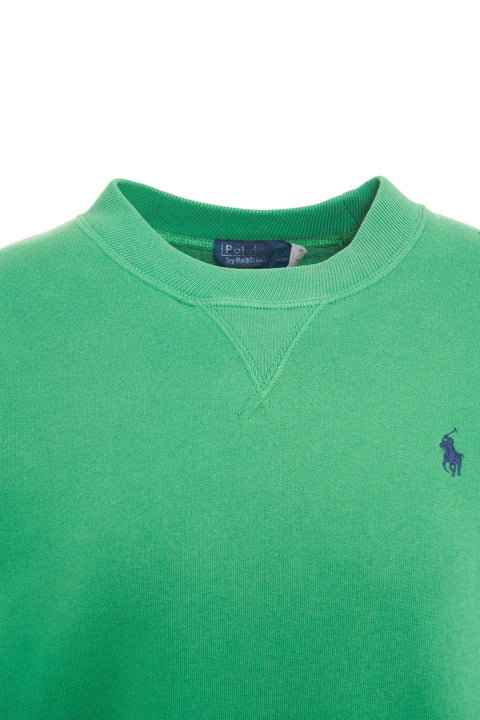 Felpa con ricamo logo