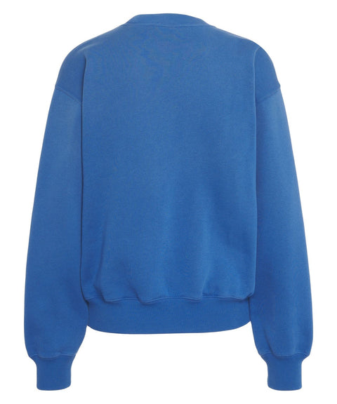 Felpa con ricamo logo