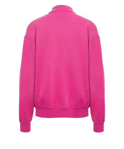 Felpa con ricamo logo