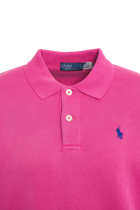 Felpa con ricamo logo