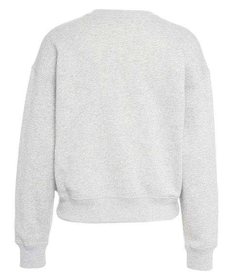 Felpa con scritta logo