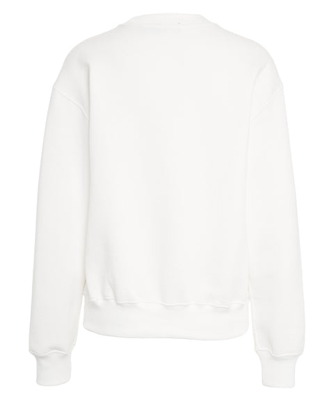 Felpa con ricamo logo