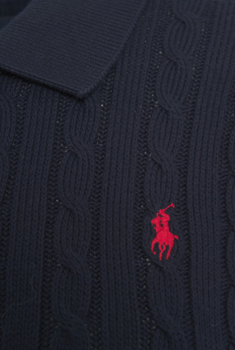 Cardigan mit Zopfstrickmuster