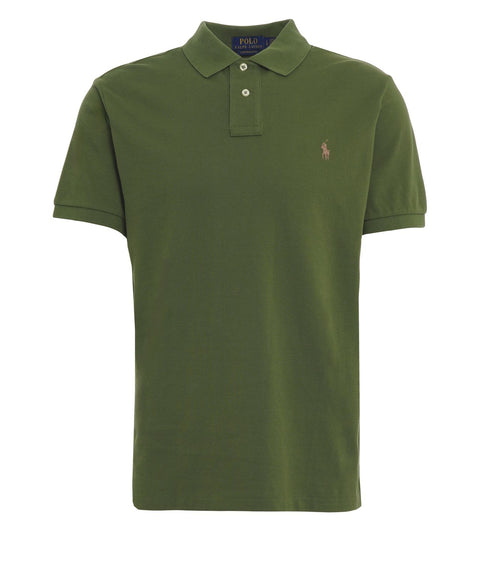 Polo shirt with logo embroidery