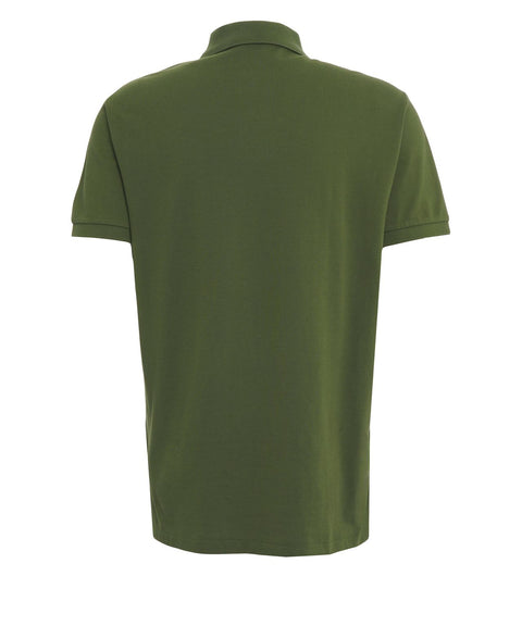 Polo shirt with logo embroidery