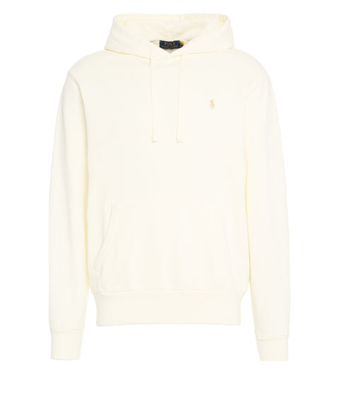 Hoodie mit Logostickerei