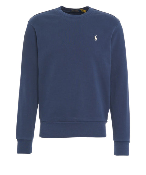 Felpa con ricamo logo