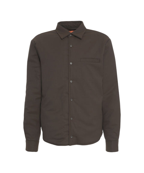 Overshirt imbottita