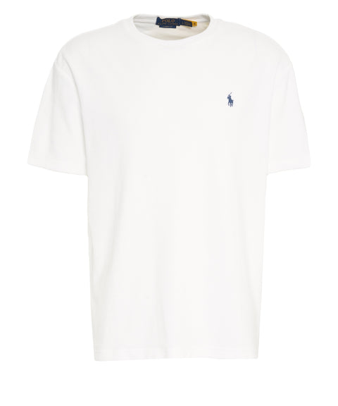 T-Shirt mit Logostickerei