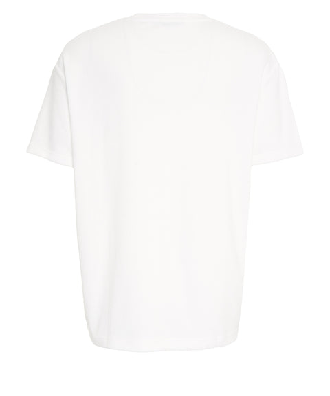 T-Shirt mit Logostickerei