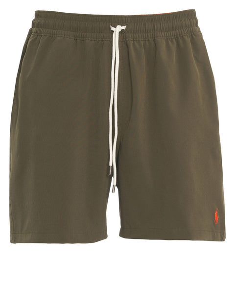 Costume da bagno con ricamo logo