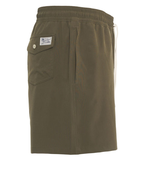 Costume da bagno con ricamo logo