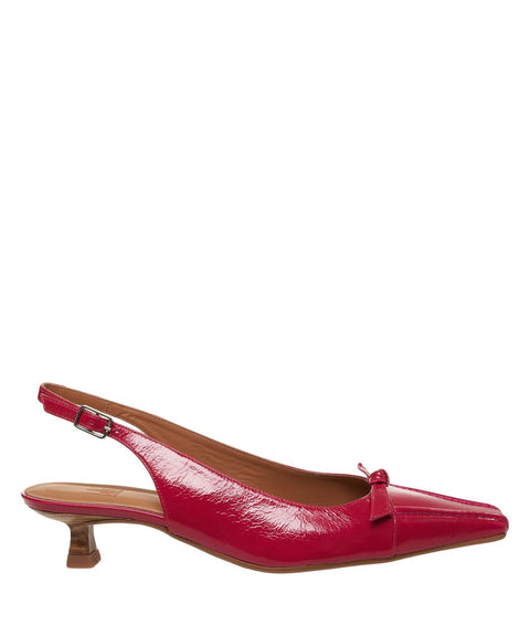 Leder Slingback