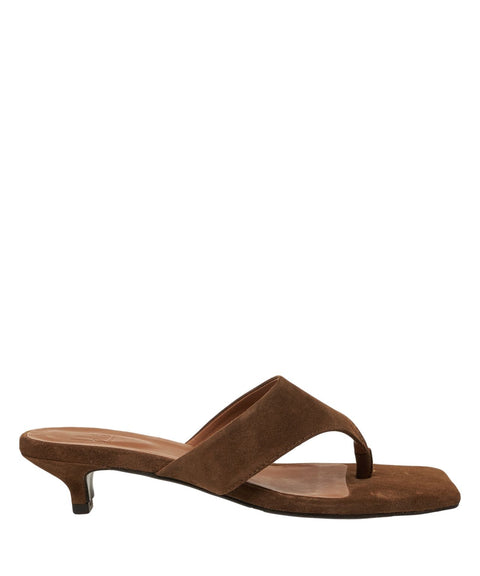 Mules in pelle scamosciata