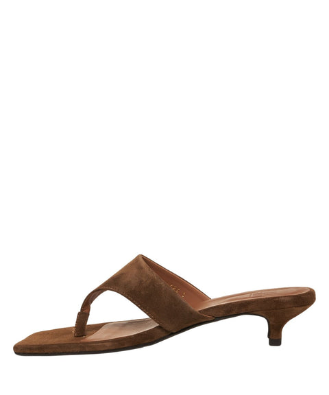 Mules in pelle scamosciata