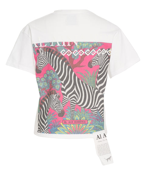 T-Shirt mit Logodetail