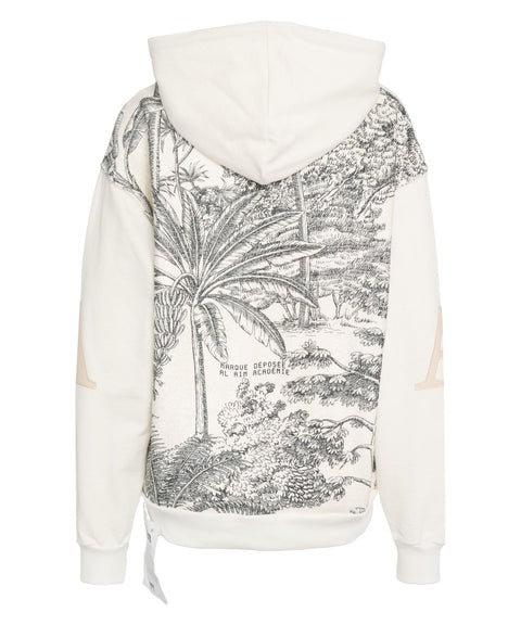 Hoodie with logo details