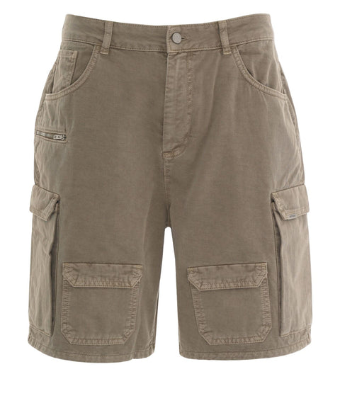 Shorts aus Baumwolle