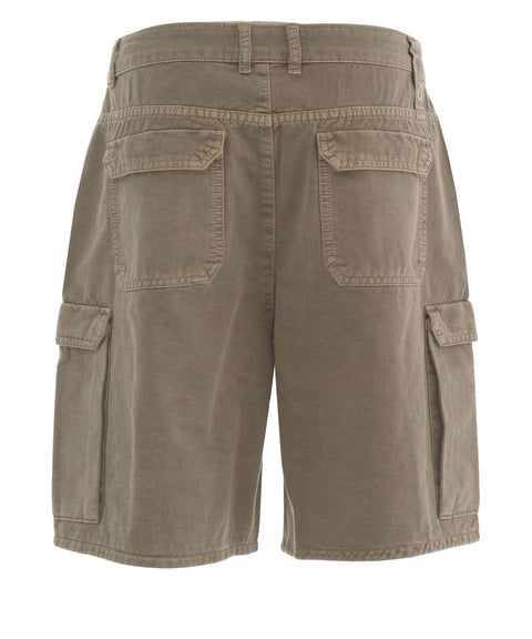 Shorts aus Baumwolle