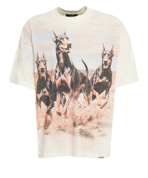 T-shirt con stampa 'Western'