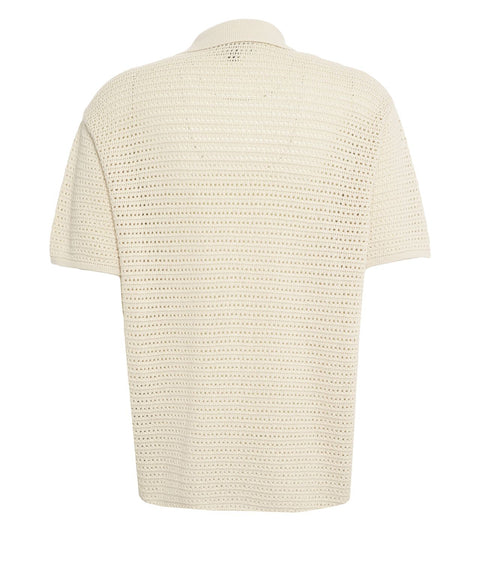 Camicia in maglia traforata