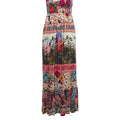 Maxi dress with print